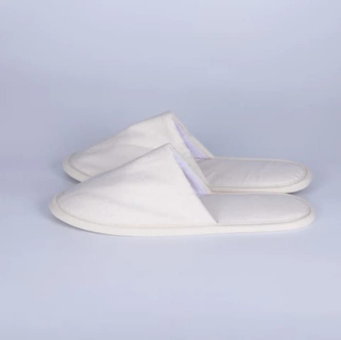 Biodegradable luxury custom hotel slippers